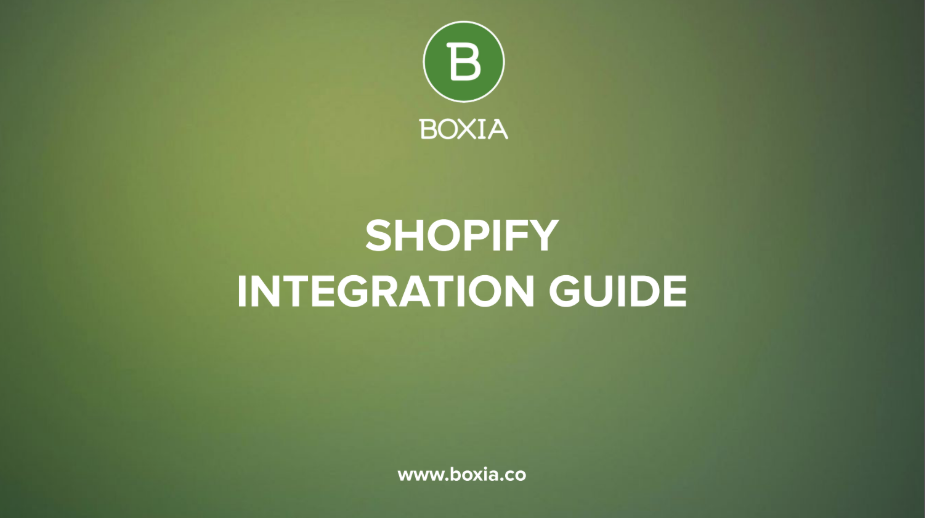 Shopify integration guide